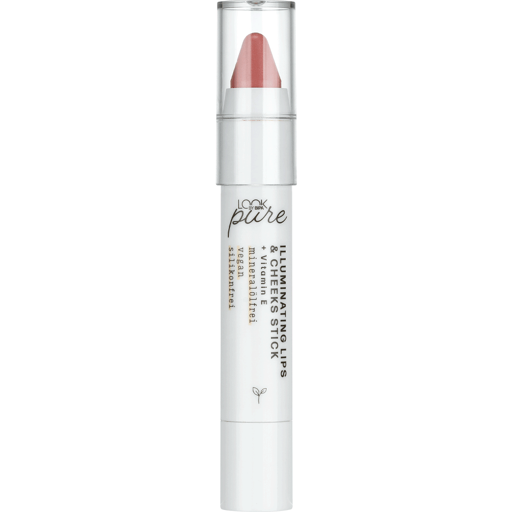 Bild: LOOK BY BIPA pure Illuminating Lips & Cheeks Stick dusky pink