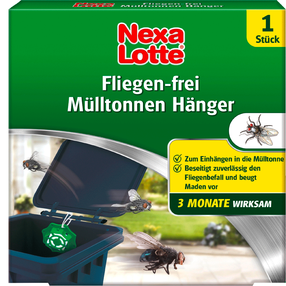 Bild: Nexa Lotte Fliegen-Frei Mülltonnen Hänger 