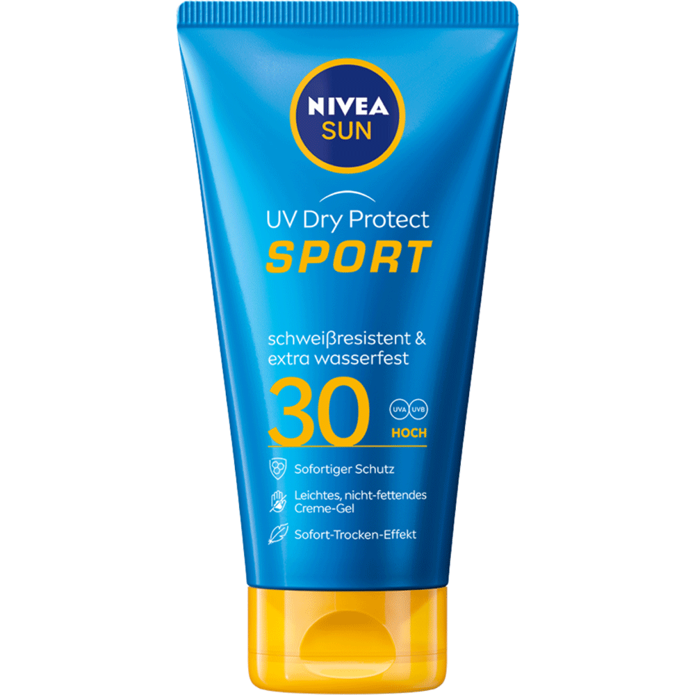 Bild: NIVEA Sun UV Dry Protect Sonnen Creme-Gel LSF30 