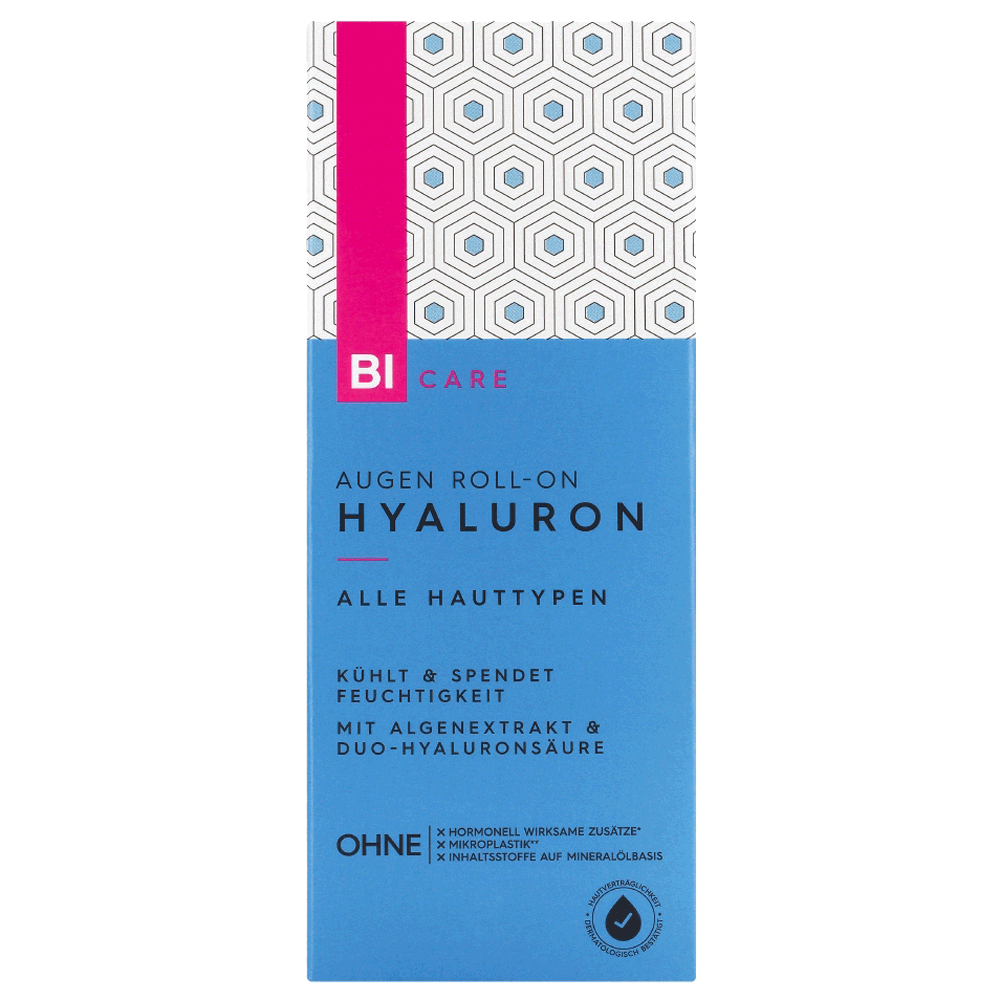 Bild: BI CARE Hyaluron Augen Roll-On 