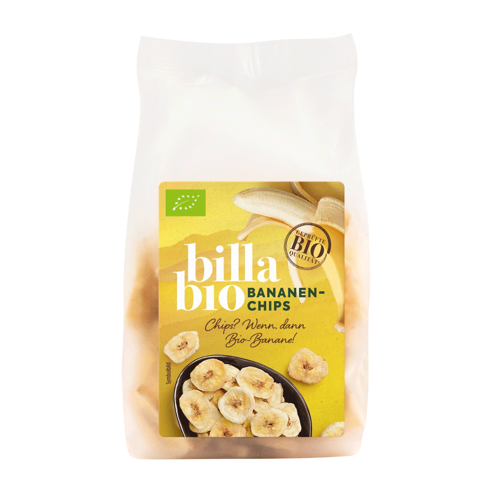 Bild: Billa Bio Bananenchips 
