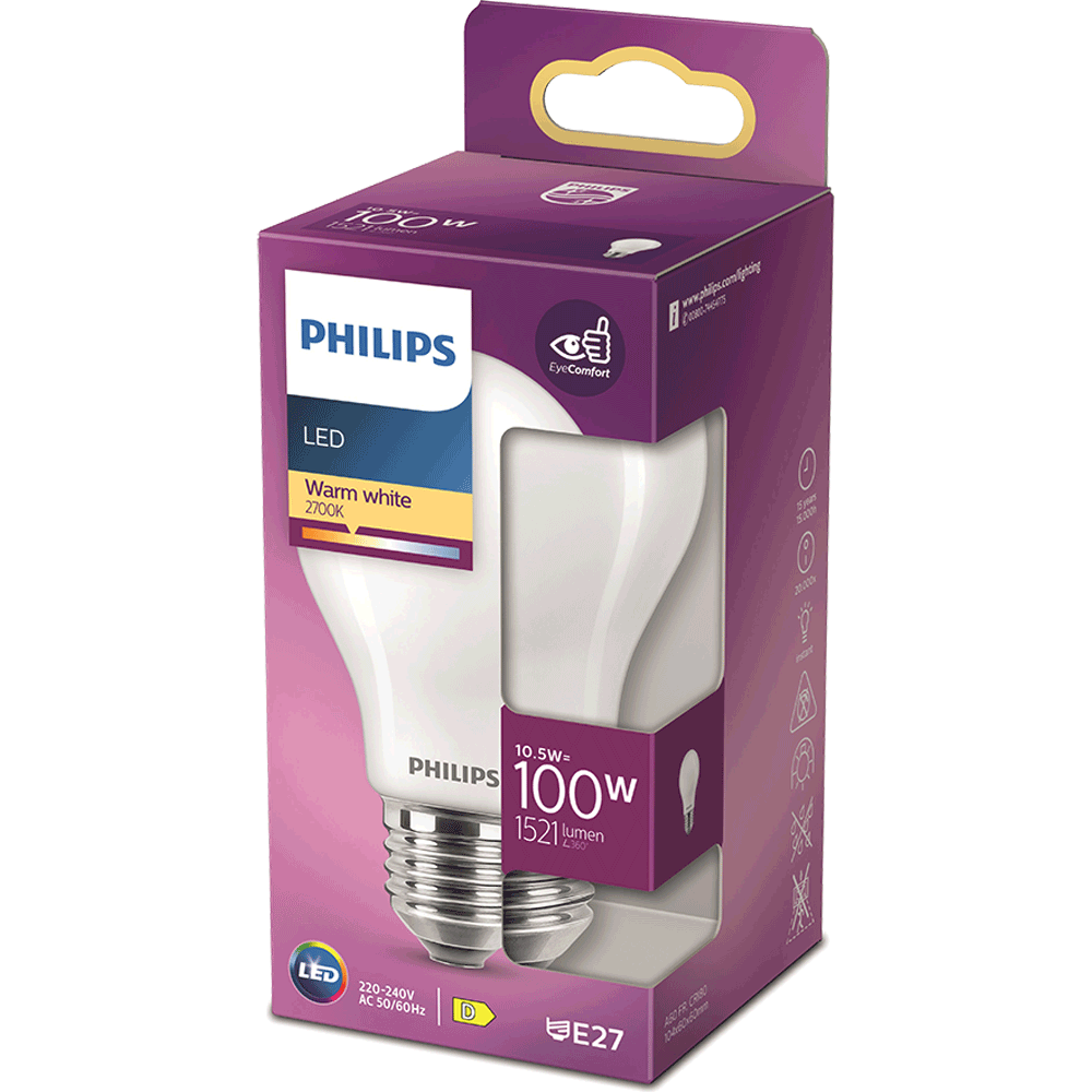 Bild: PHILIPS LED Classic Lampe 100W 