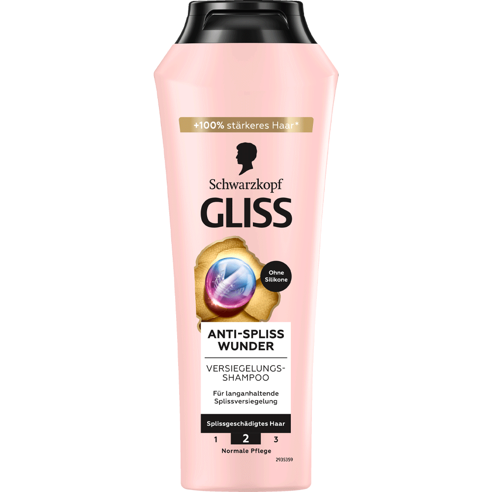 Bild: Schwarzkopf GLISS Anti-Spliss Wunder Shampoo 