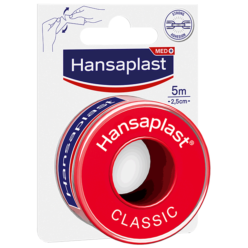 Bild: Hansaplast Classic Rollenpflaster 5m x 2,5cm 
