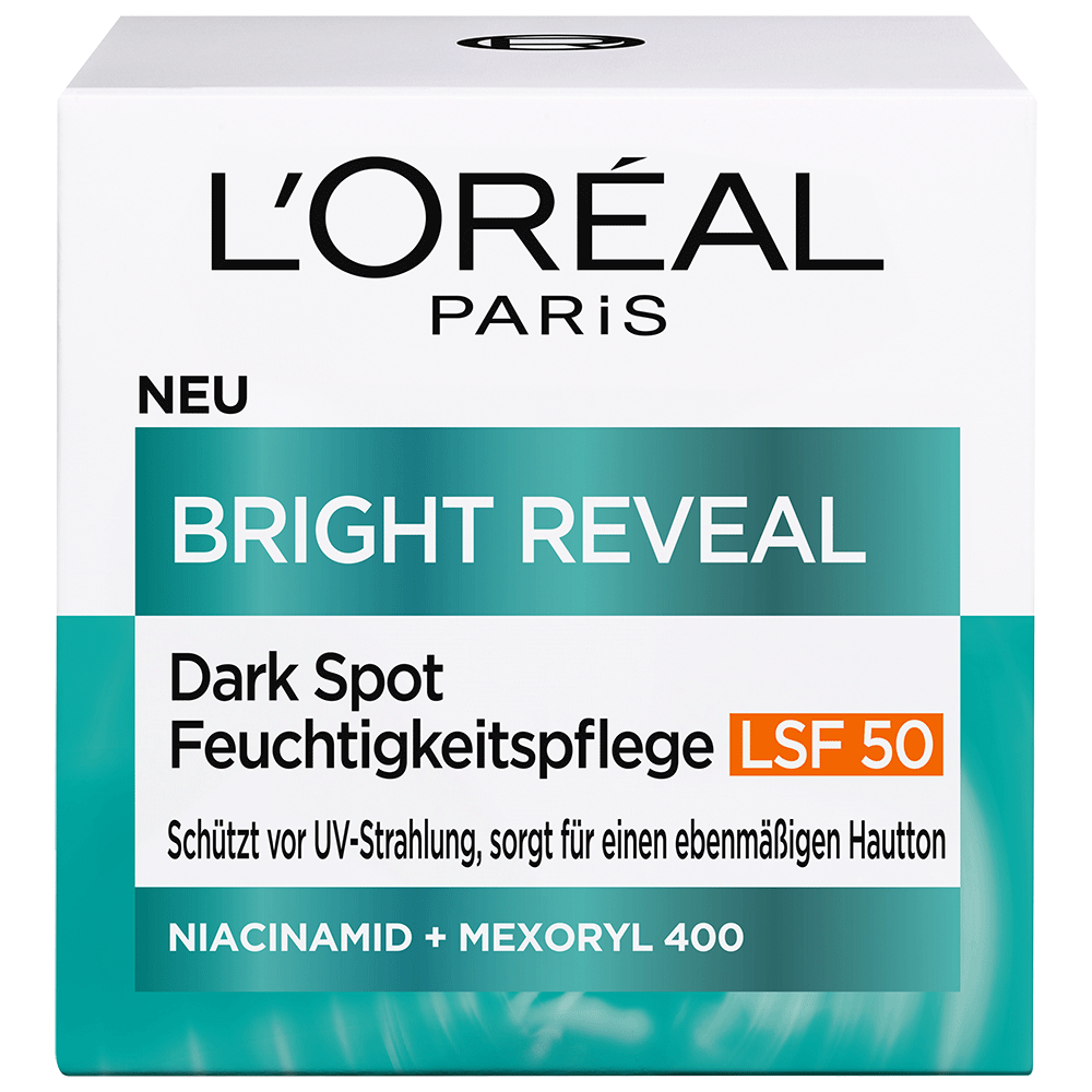 Bild: L'ORÉAL PARIS Bright Reveal Dark Spot Feuchtigkeitspflege LSF50 