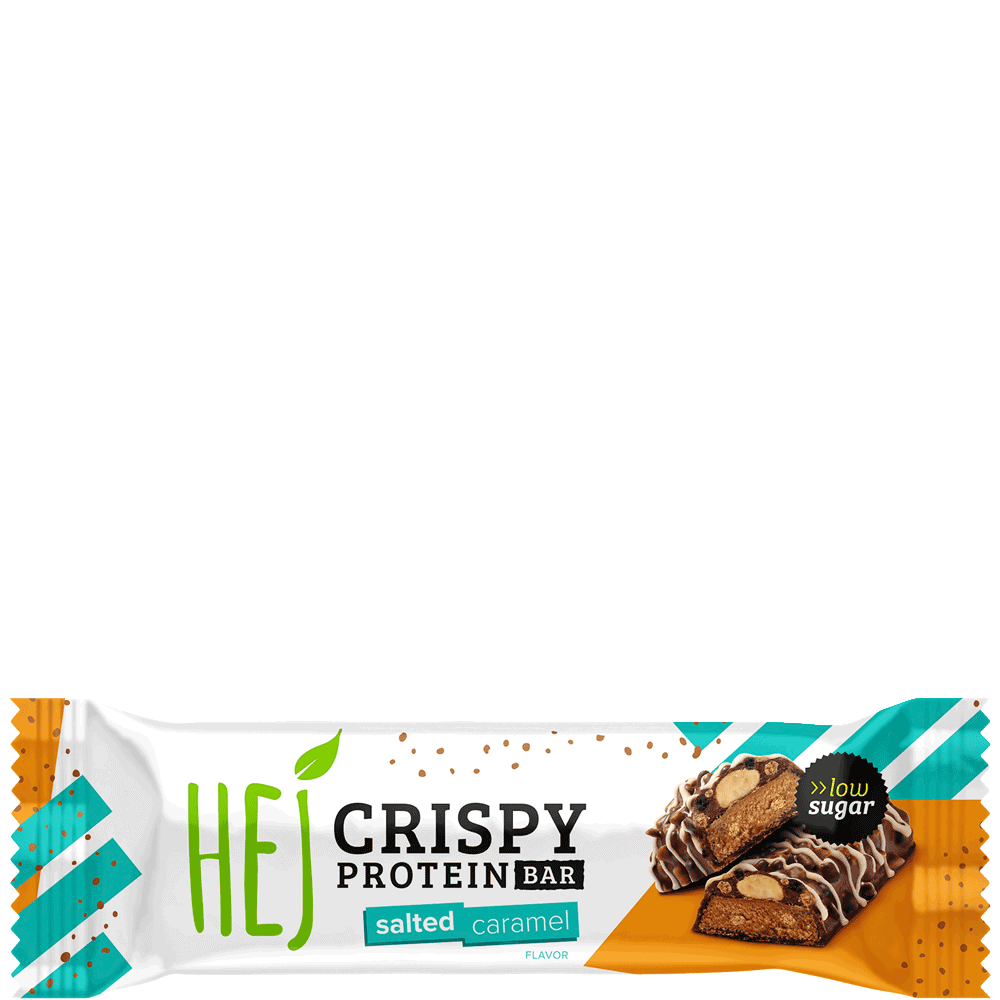 Bild: HEJ Crispy Protein Bar Salted Caramel 