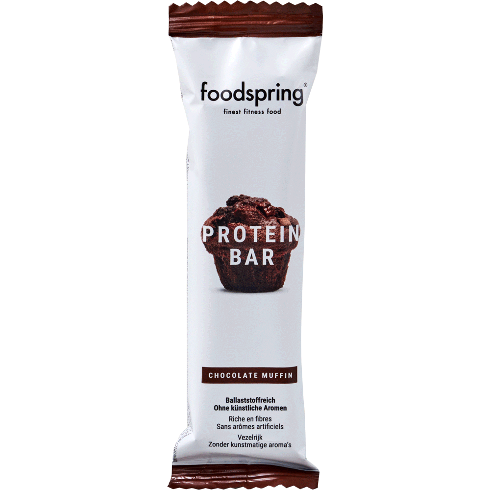 Bild: foodspring Protein Riegel Chocolate Muffin 