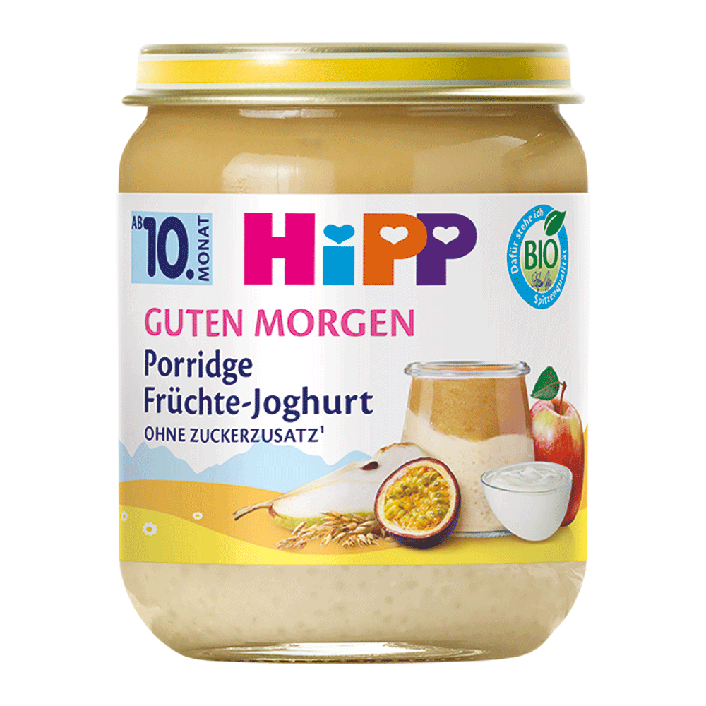 Bild: HiPP Porridge Früchte-Joghurt 
