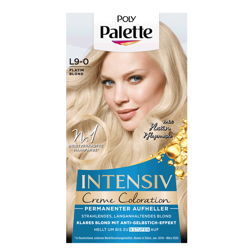 Bild: POLY Palette Intensiv-Creme-Coloration platin blond