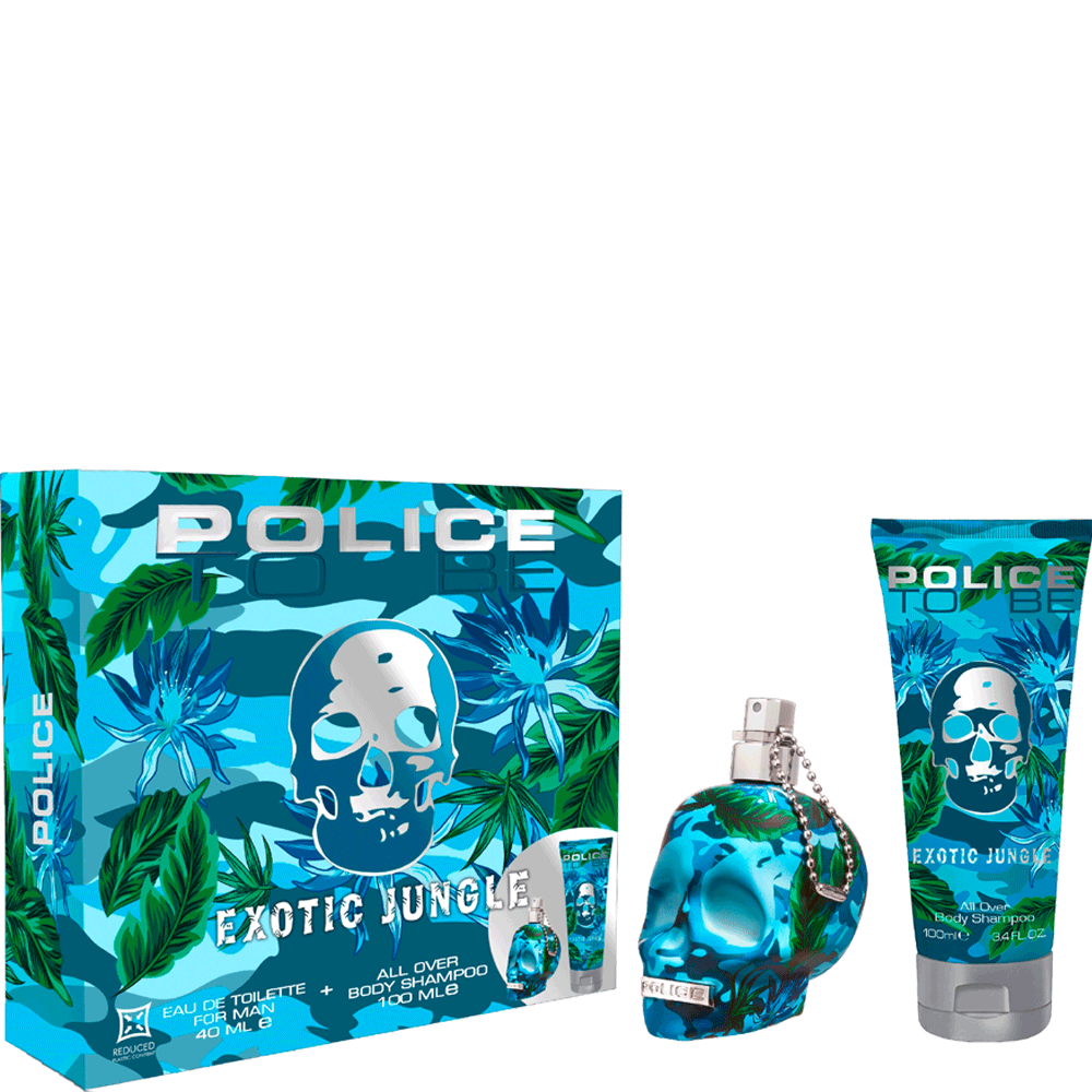 Bild: Police To Be Exotic Jungle Men Geschenkset Eau de Toilette 40 ml + Duschgel 100 ml 