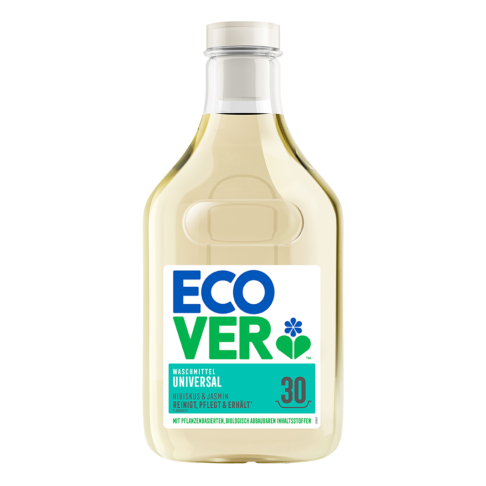 Bild: Ecover Waschmittel Universal Hibiskus und Jasmin 