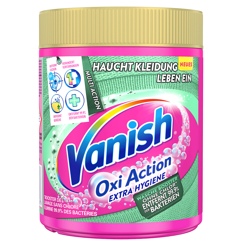 Bild: Vanish OxiAction Extra Hygiene 