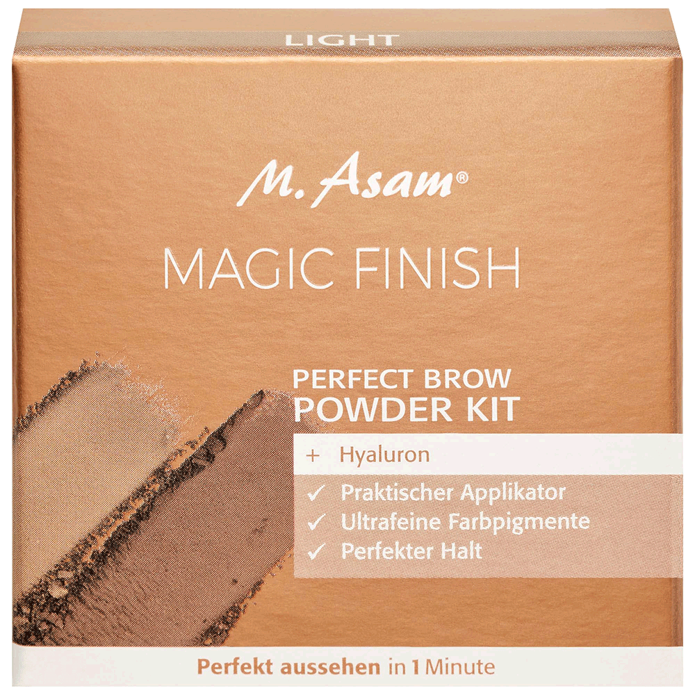 Bild: M. Asam Magic Finish Perfect Brow Powder Kit light