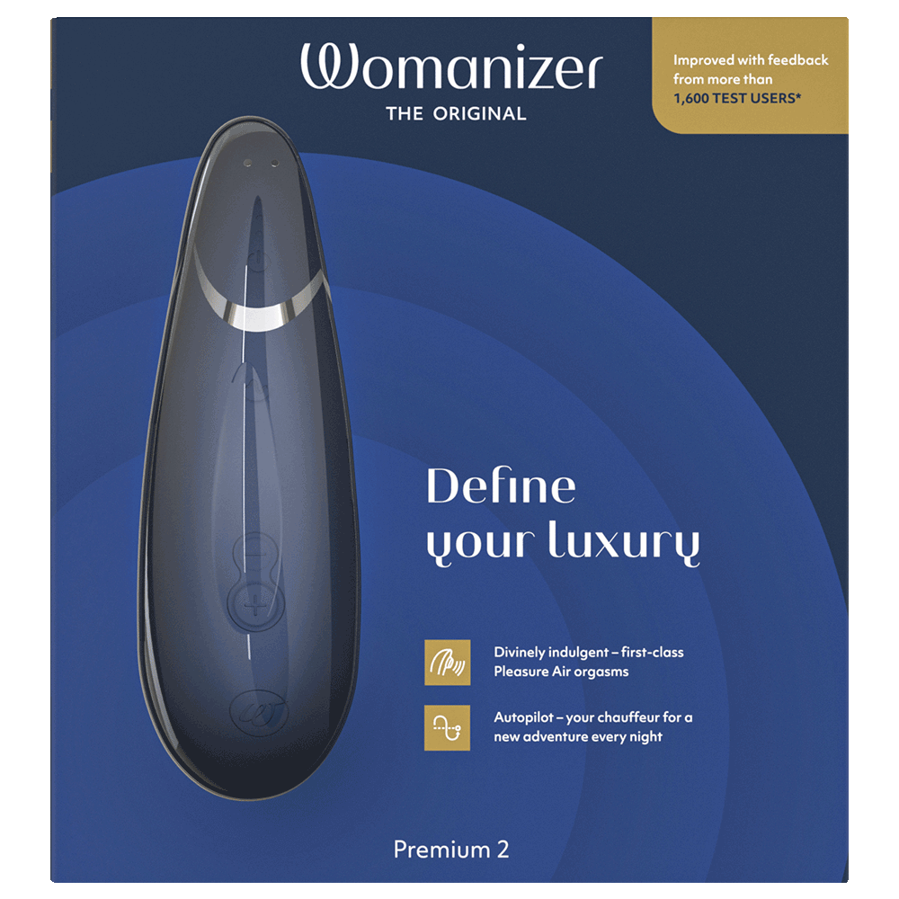 Bild: Womanizer Druckwellenvibrator Premium 2 Blueberry 