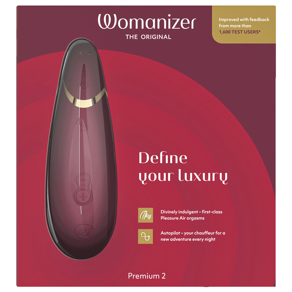 Bild: Womanizer Druckwellenvibrator Premium 2 Bordeaux 