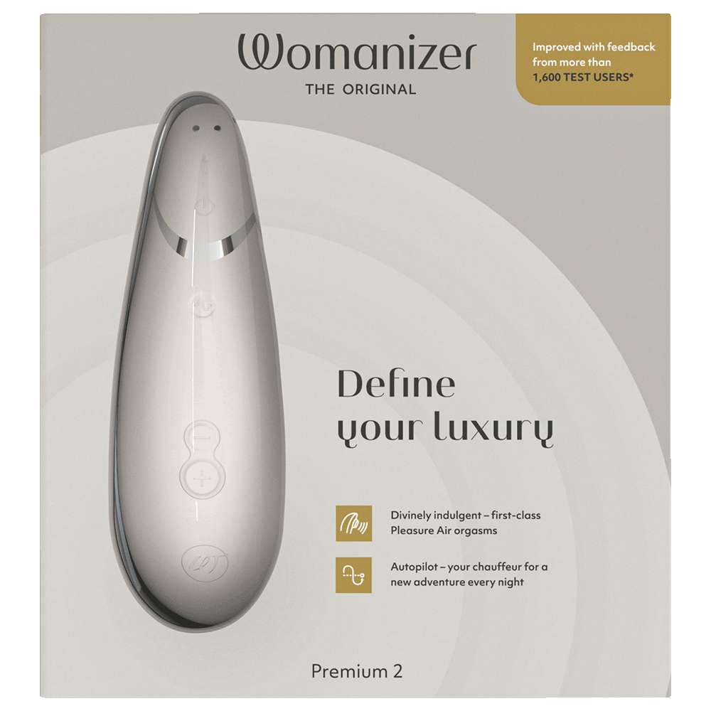 Bild: Womanizer Druckwellenvibrator Premium 2 Warm Grey 