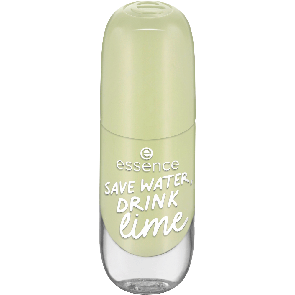 Bild: essence Gel Nail Colour Save water trink Lime