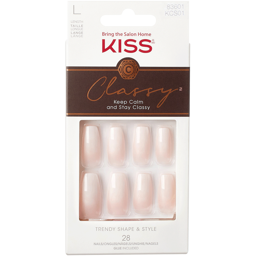 Bild: KISS French Nail Maniküre-Set mit Gel-Finish 