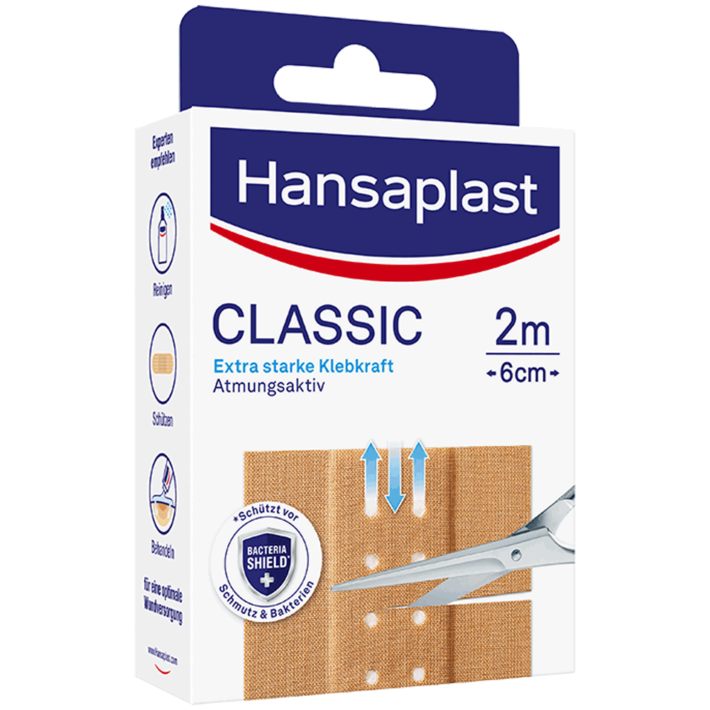 Bild: Hansaplast Classic 2m x 6cm 