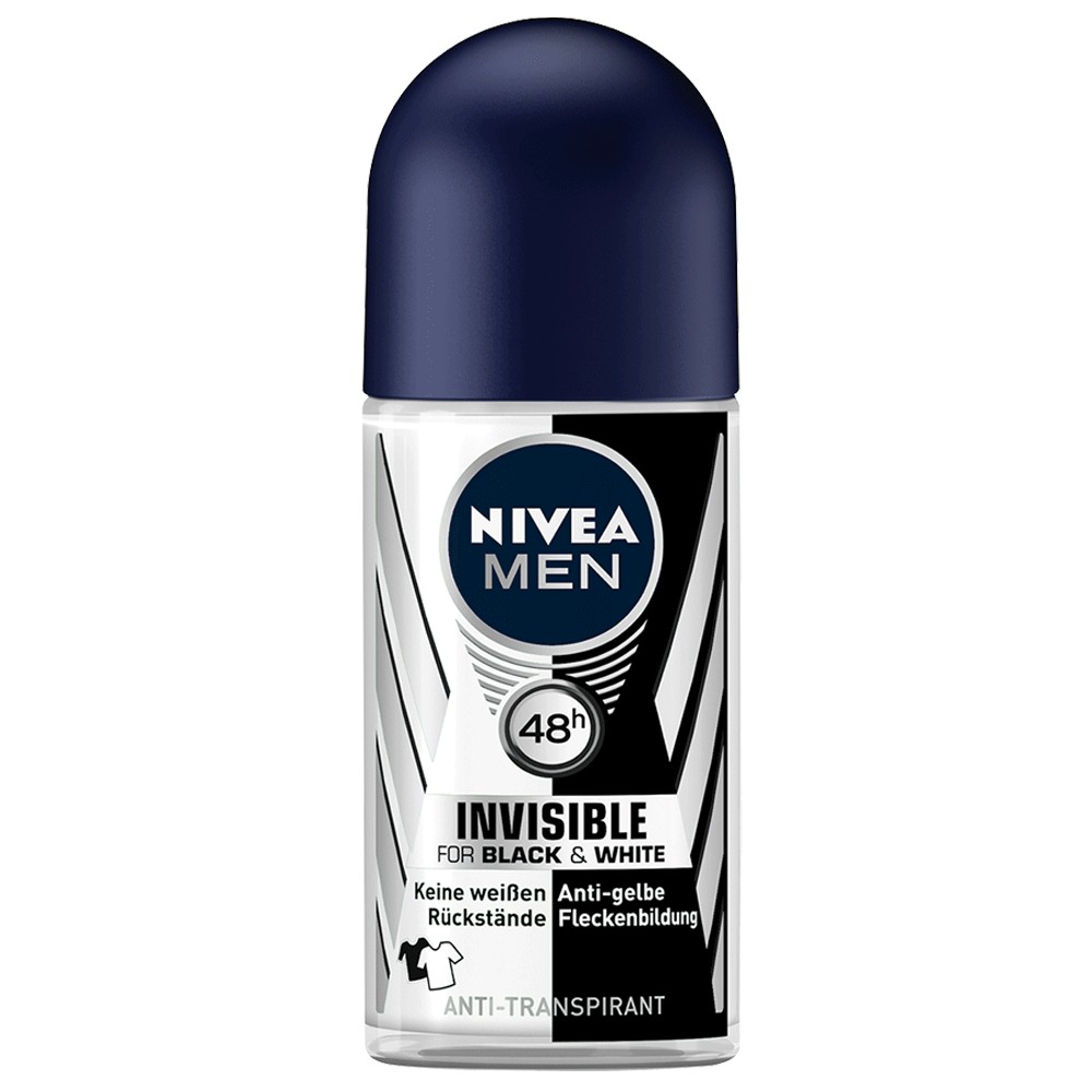 Bild: NIVEA MEN Roll-on Invisible Black&White Power 