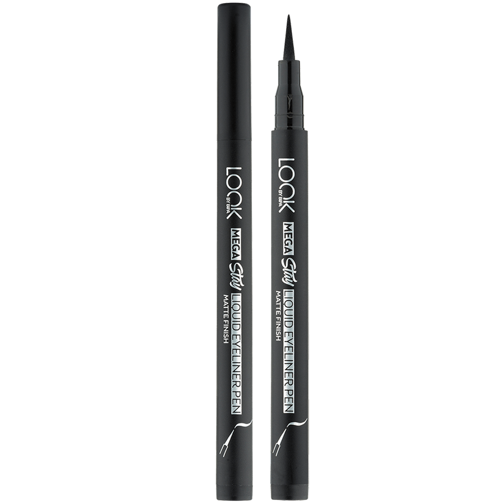 Bild: LOOK BY BIPA Mega Stay Liquid Eyeliner Pen matte black