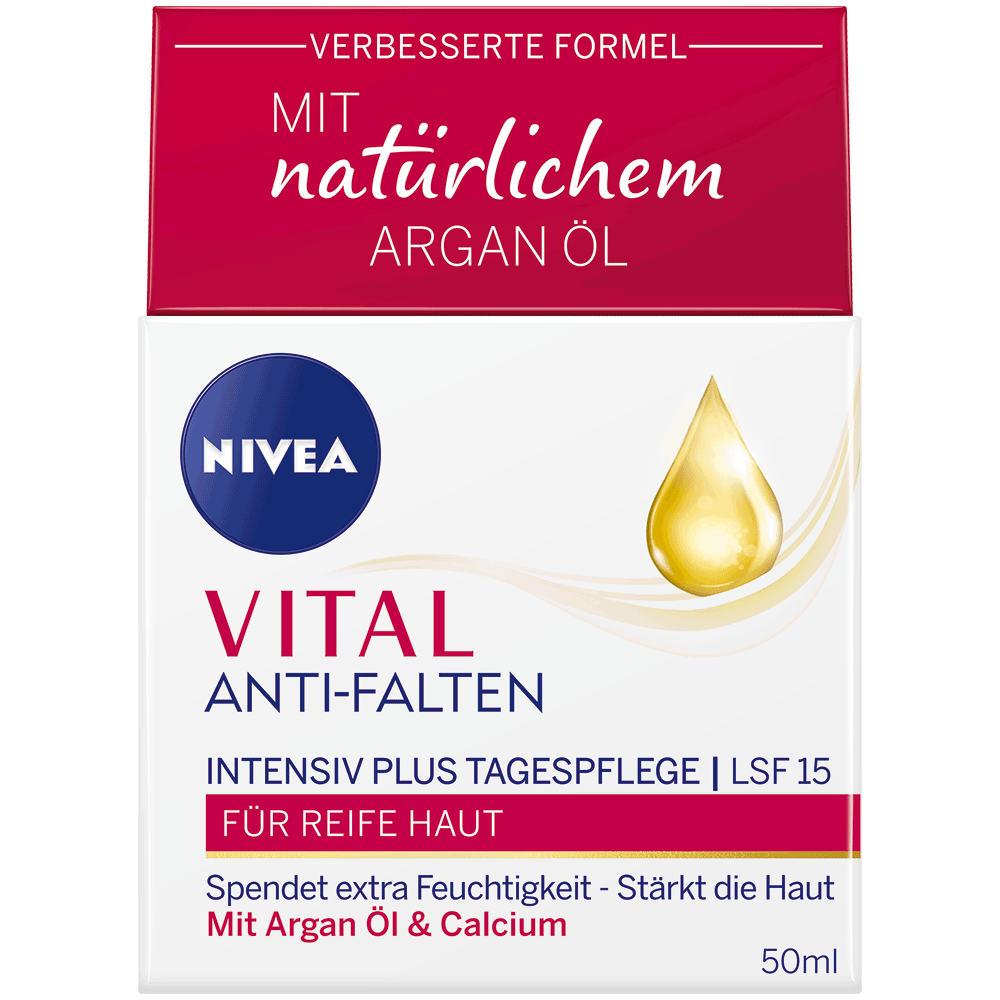 Bild: NIVEA VITAL Intensiv Plus Tagespflege für reife Haut 