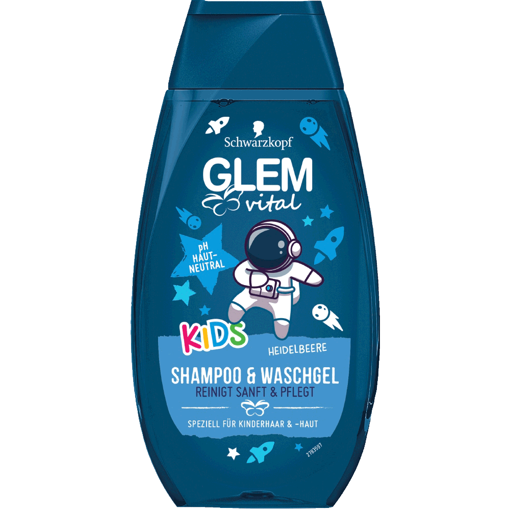 Bild: Schwarzkopf GLEM vital Kindershampoo und Waschgel 