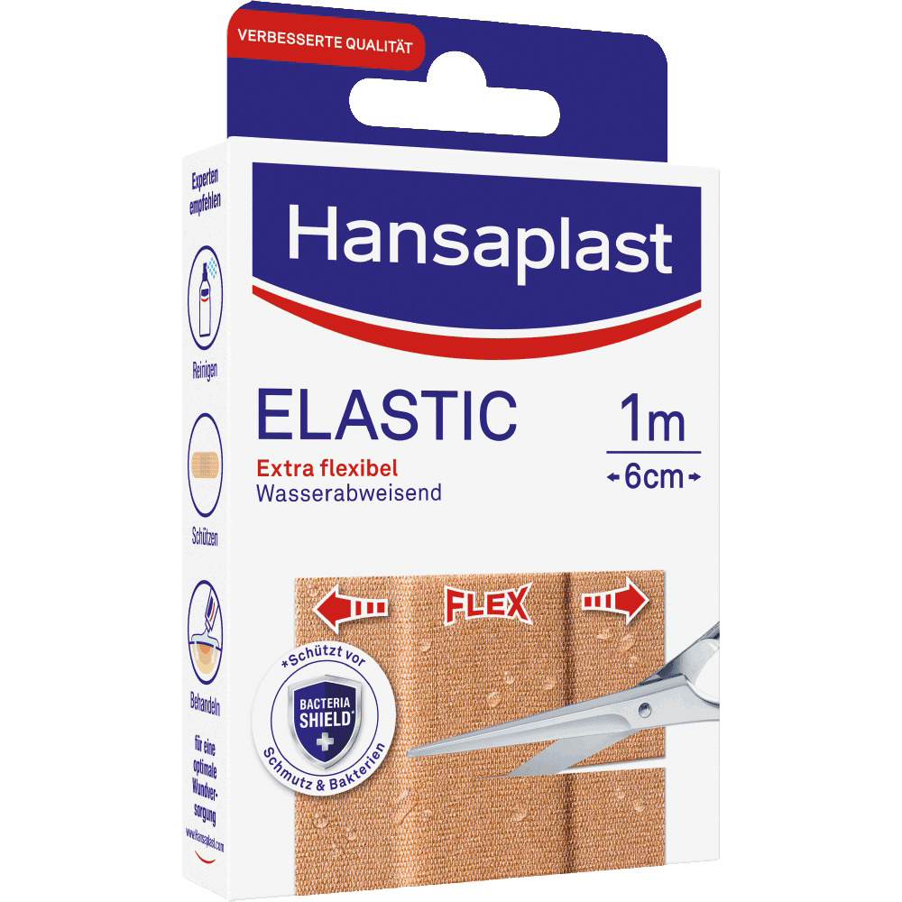 Bild: Hansaplast Elastic 1m x 6cm 
