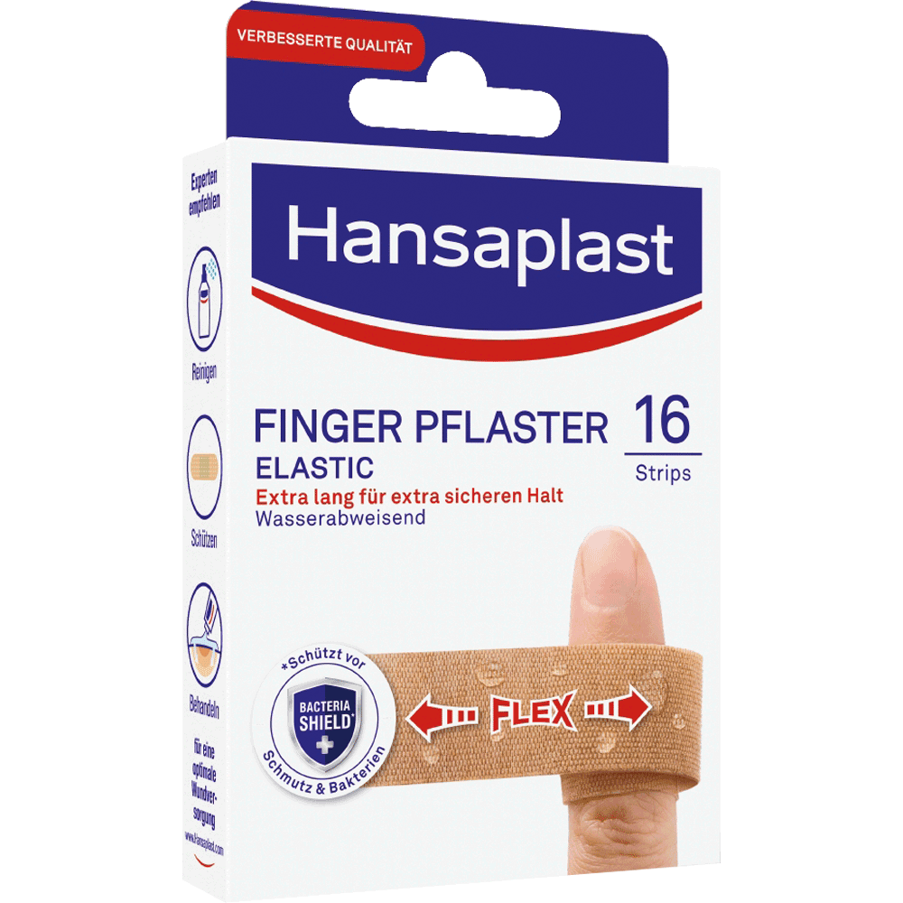 Bild: Hansaplast Finger Strips 