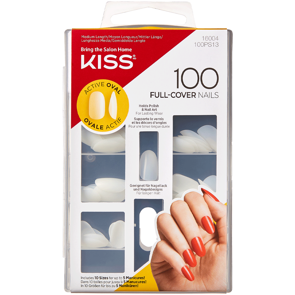 Bild: KISS 100 Full Cover Nails Active Oval 