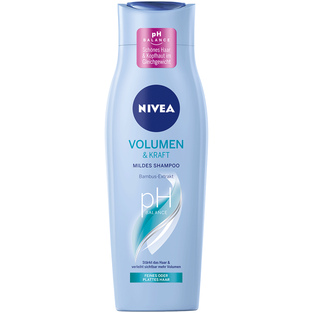 Bild: NIVEA Volumen Kraft & Pflege Shampoo 