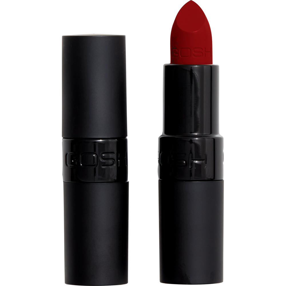 Bild: GOSH Velvet Touch Lipstick the red