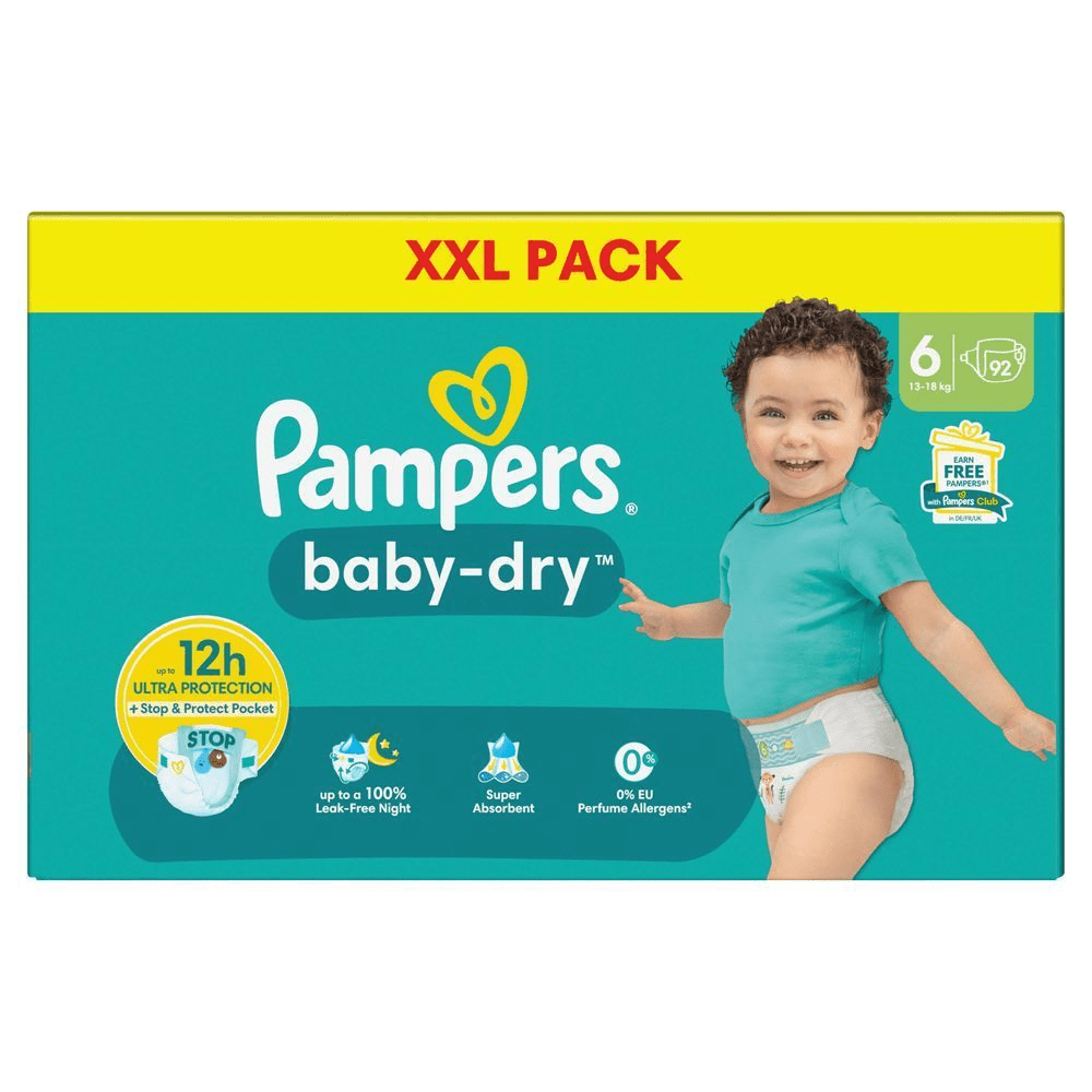 Bild: Pampers Baby-Dry Größe 6 