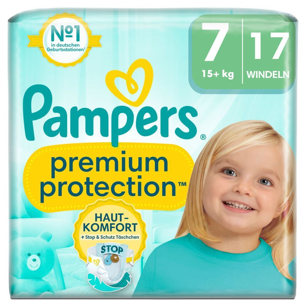 Bild: Pampers Premium Protection Größe 7 