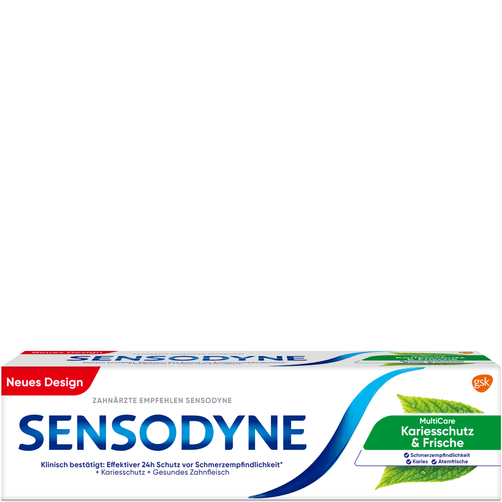 Bild: SENSODYNE Zahncreme Multicare Kariesschutz & Frische 