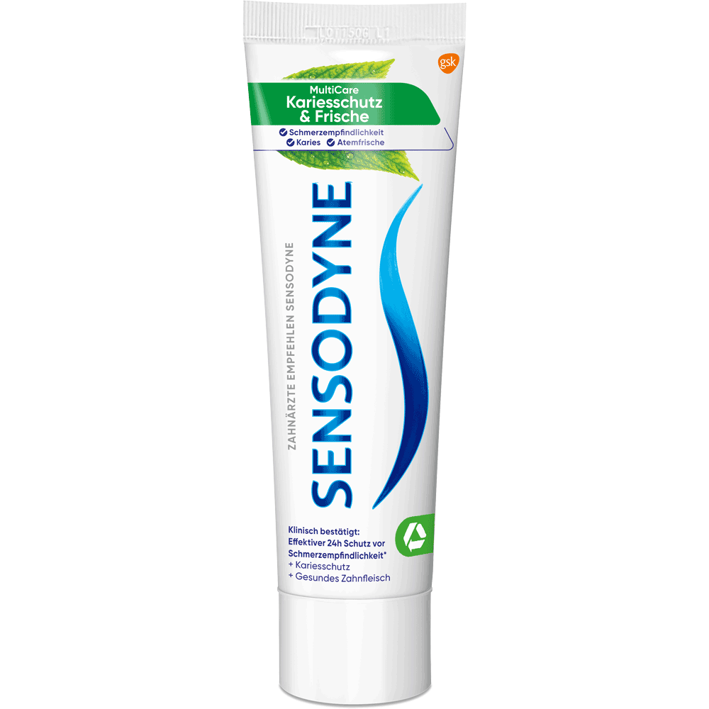 Bild: SENSODYNE Zahncreme Multicare Kariesschutz & Frische 