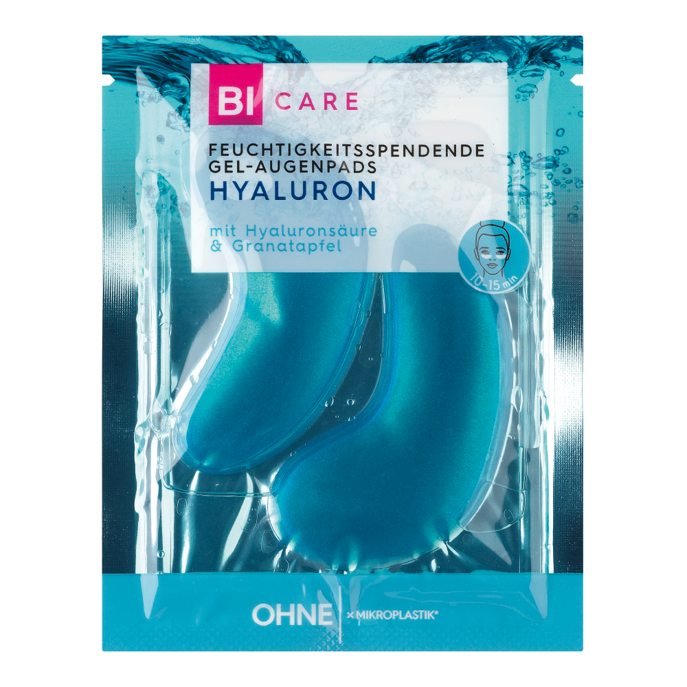 Bild: BI CARE Gel Augenpads Hyaluron 