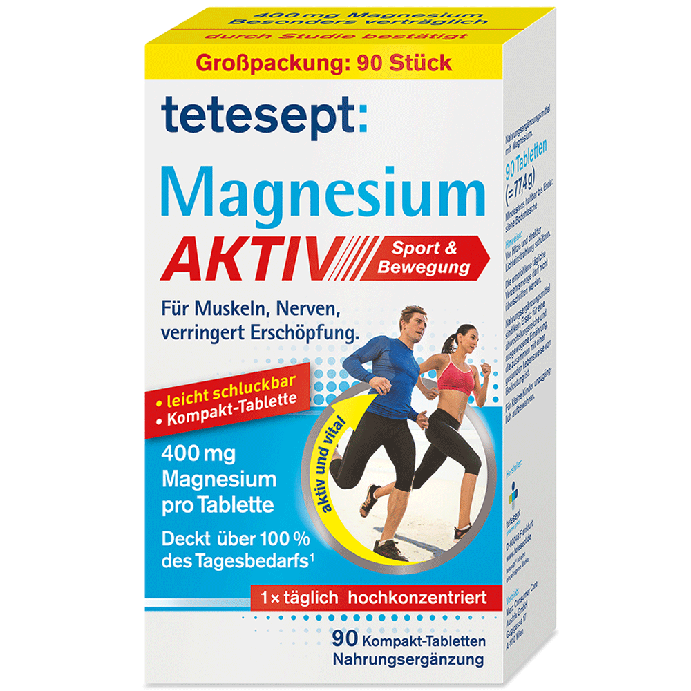 Bild: tetesept: Magnesium Aktiv 