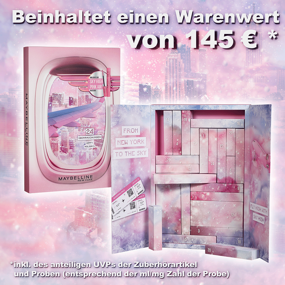 Bild: MAYBELLINE Adventskalender 