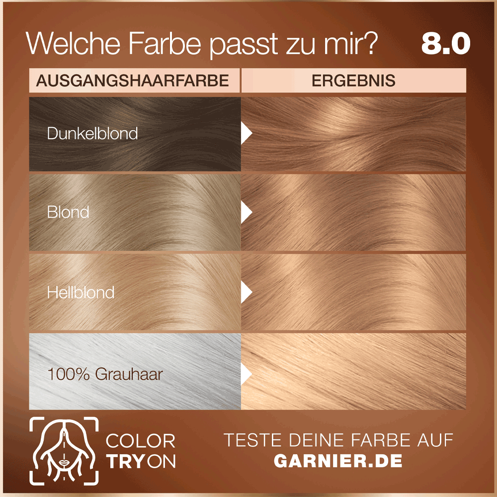 Bild: GARNIER GOOD Dauerhafte Haarfarbe honig blond