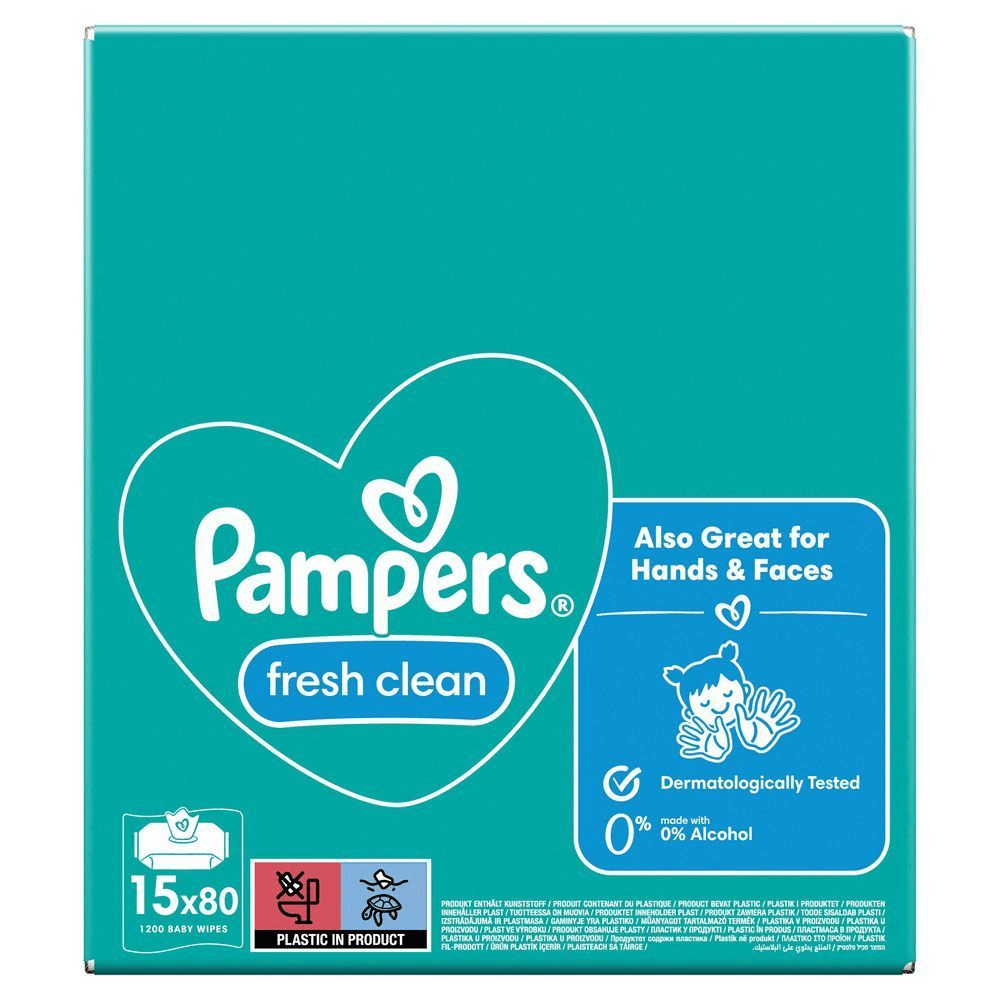 Bild: Pampers Fresh Clean Feuchttücher 