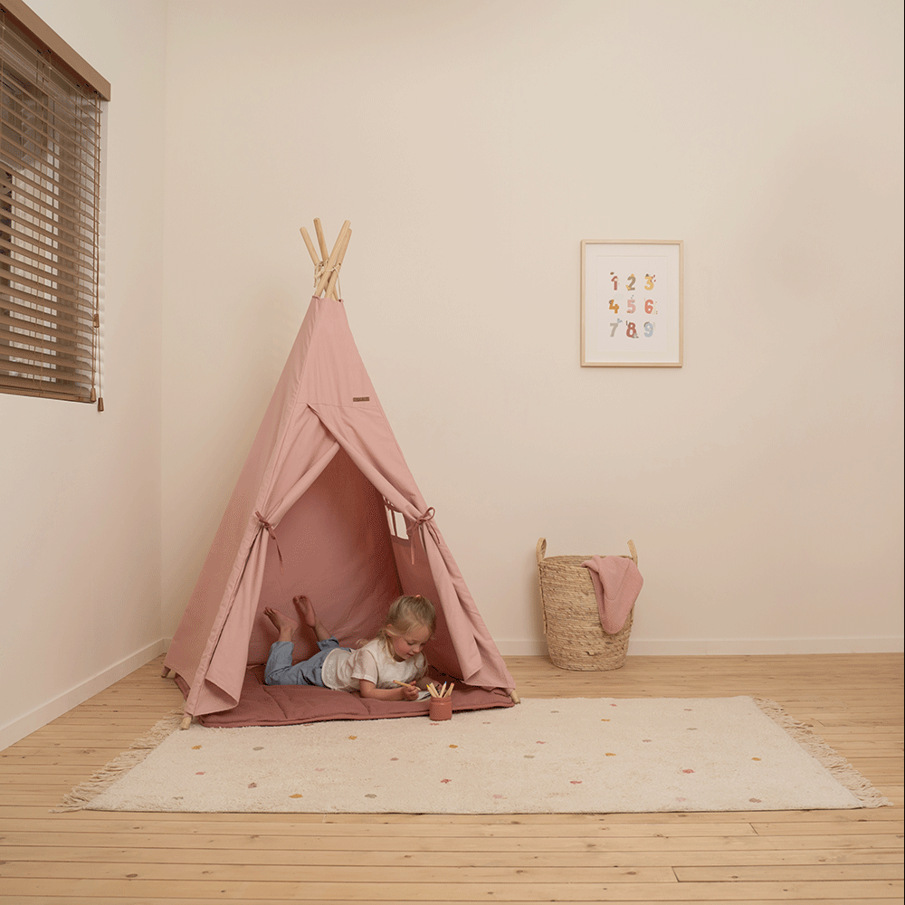 Bild: Little Dutch Tipi Zelt Pink