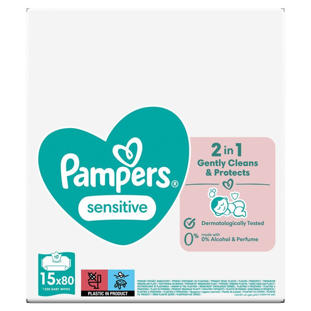 Bild: Pampers Sensitive Feuchttücher 