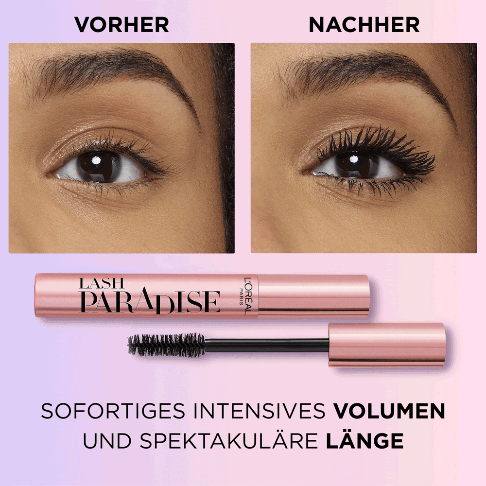 Bild: L'ORÉAL PARIS Lash Paradise Mascara schwarz