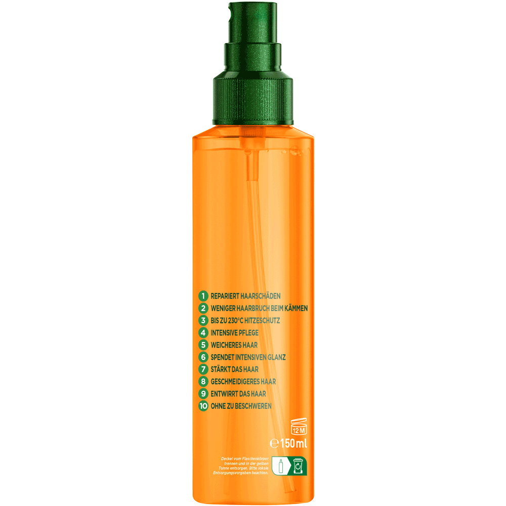 Bild: GARNIER FRUCTIS Schadenlöscher Veganes Keratin 10-in-1-Leave-in 