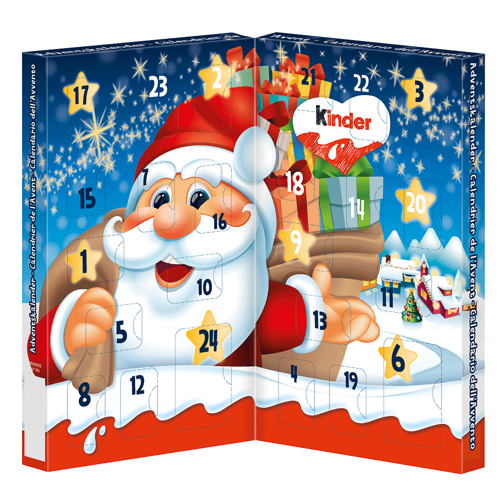 Bild: Kinder Adventkalender 