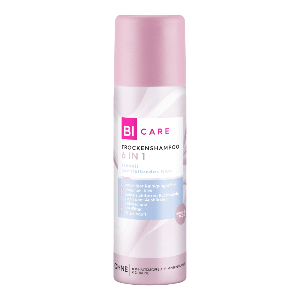 Bild: BI CARE Trockenshampoo 6in1 