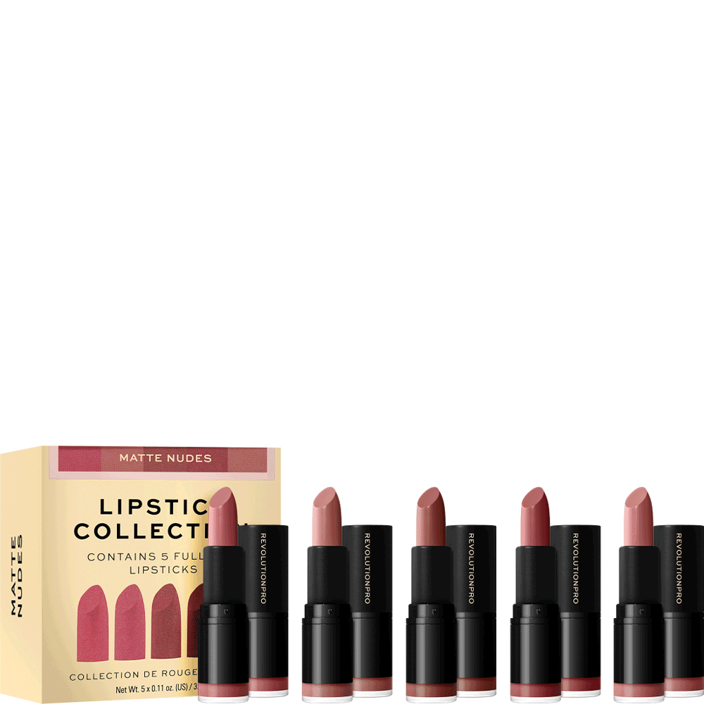 Bild: Revolution Pro Lipstick Collection Set matte nudes