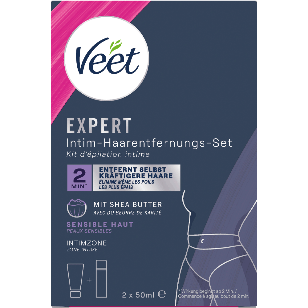 Bild: Veet Expert Intim Haarentfernungs-Set 