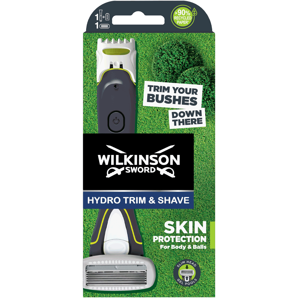 Bild: Wilkinson Hydro Trim & Shave Rasierapparat Body & Balls 